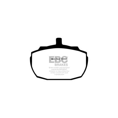 EBC DP243 Austin Morgan Wolseley Ultimax Front Brake Pads 2 | ML Performance UK Car Parts