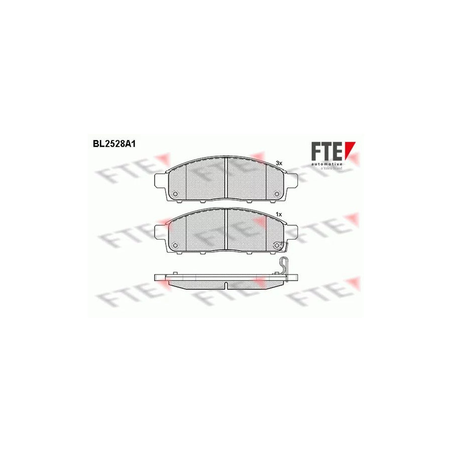 Fte 9010782 Brake Pad Set | ML Performance UK Car Parts