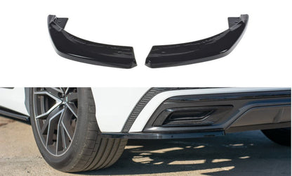 Maxton Design AU-Q8-1-SLINE-RSD1T Rear Side Splitters Audi Q8 S-Line | ML Performance UK Car Parts