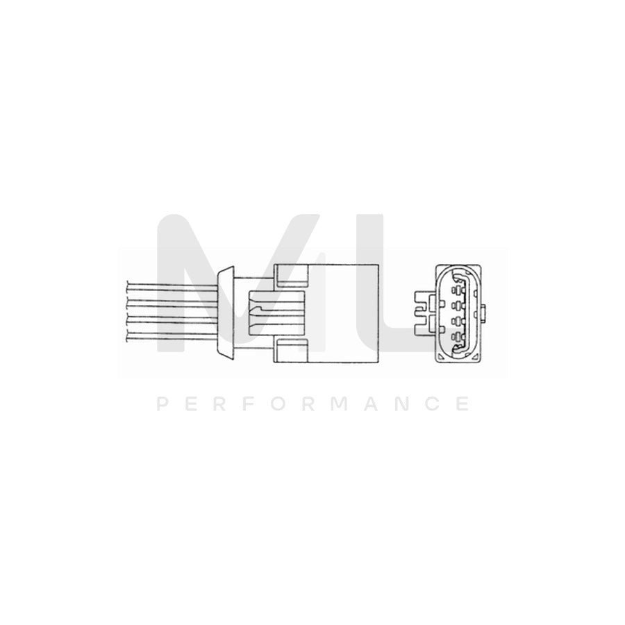 NTK Lambda Sensor / O2 Sensor (NGK 0044) - OZA495-RV2 | ML Car Parts UK | ML Performance