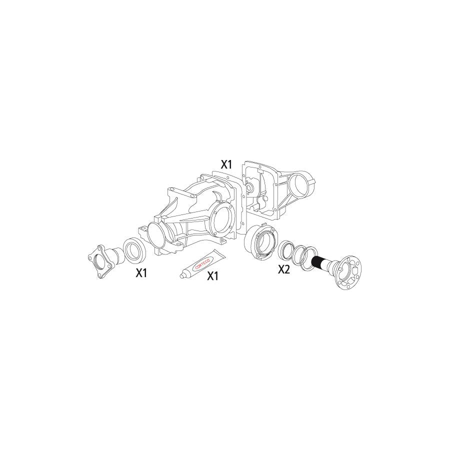 Corteco 19536199 Gasket Set, Differential | ML Performance UK