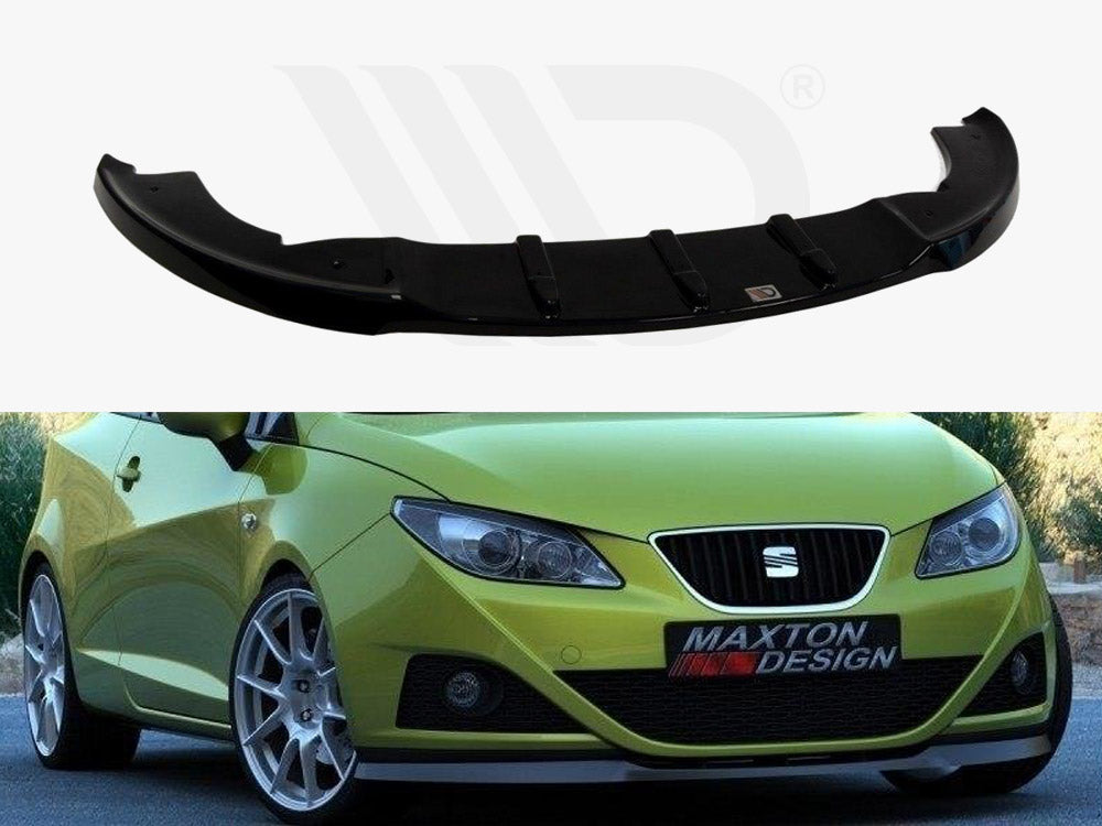 Maxton Design SE-IB-4-FD1T Front Splitter Seat Ibiza Fits | ML Performance UK Car Parts