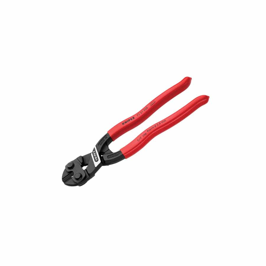 Knipex KPX7131200 CoBolt® Recess Compact Bolt Cutters PVC Grip 200mm (8in) | ML Performance UK