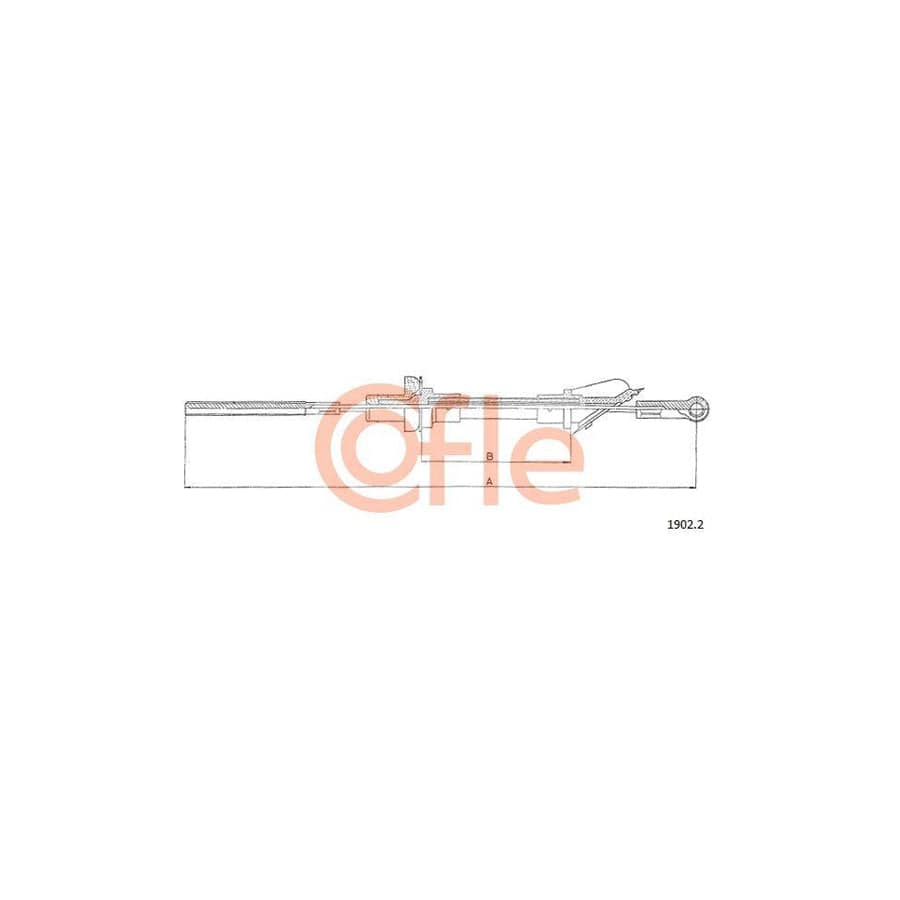 Cofle 1902.2 Clutch Cable