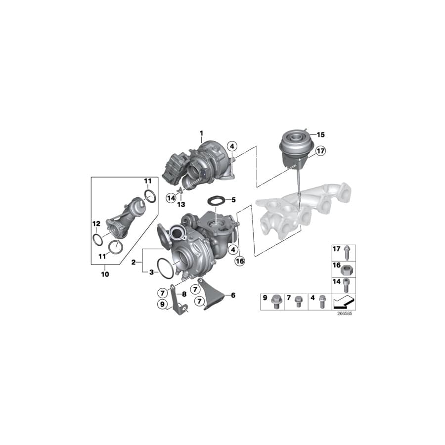 Genuine BMW 11657823036 F01 F02 G12 Mounting Panel (Inc. 725d, X1 25dX & M550dX) | ML Performance UK Car Parts