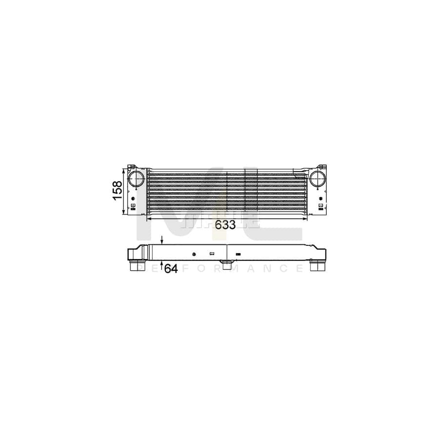 MAHLE ORIGINAL CI 192 000P Intercooler | ML Performance Car Parts