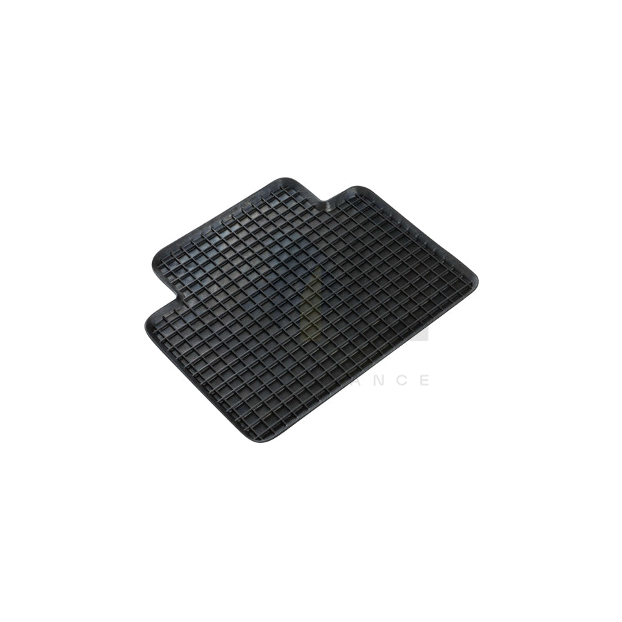 WALSER Universal fit, Honeycomb 14942 Floor mat set Elastomer, Rear, Quantity: 1, Black | ML Performance Car Parts