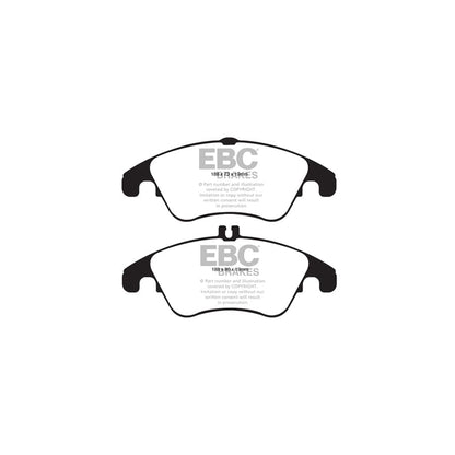 EBC PD40K1218 Mercedes-Benz W/S212 Ultimax Pad & Plain Disc Kit - ATE Caliper 2 | ML Performance UK Car Parts