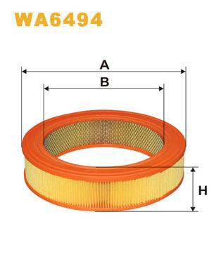 WIX Filters WA6494 Air Filter