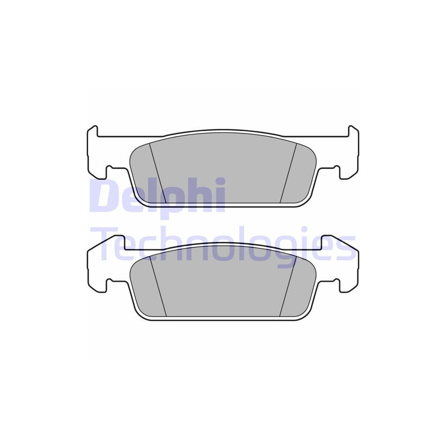 Delphi Lp2663 Brake Pad Set