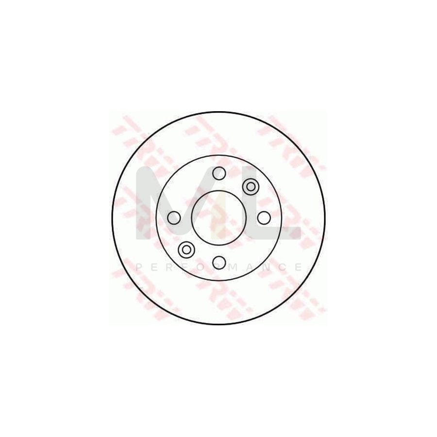 TRW DF1009 Brake Disc Vented | ML Performance Car Parts