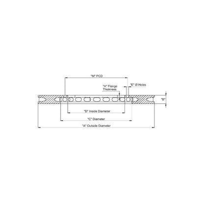 Tarox Racing Disc - RB26318BX