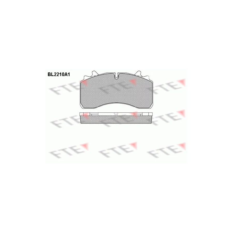 Fte BL2210A1 Brake Pad Set | ML Performance UK Car Parts