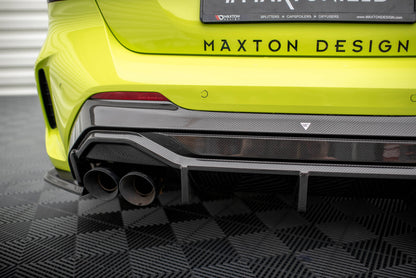 MAXTON DESIGN CF-BM-1-40-M-RS1OO_OO-245-P CARBON FIBER REAR DIFFUSER V.1 BMW 1 F40 M-PACK/ M135I | ML Performance