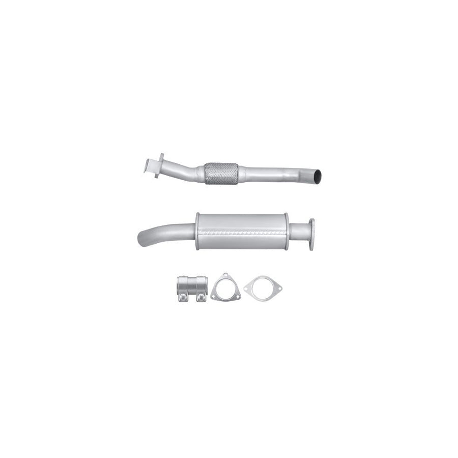 Hella 8LB 366 020-821 Front Silencer For Hyundai Pony