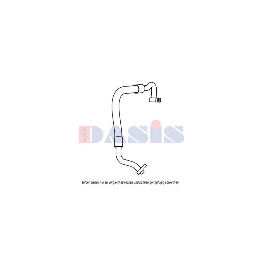 AKS Dasis 885853N High- / Low Pressure Line, Air Conditioning | ML Performance UK