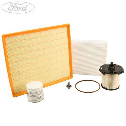 GENUINE FORD 2342357 TRANSIT TDCI SERVICE KIT OIL AIR CABIN DIESEL FILTER | ML Performance UK