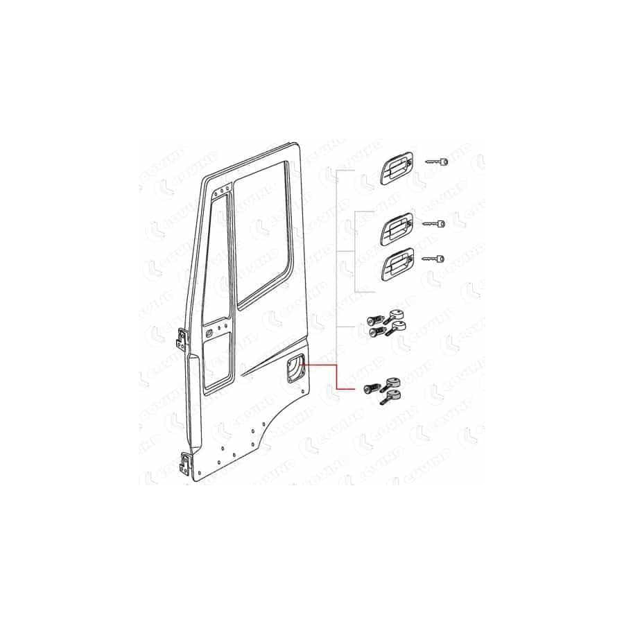 Covind 540/198 Lock Cylinder Kit | ML Performance UK