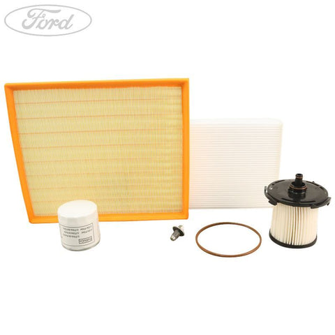 GENUINE FORD 2342357 TRANSIT TDCI SERVICE KIT OIL AIR CABIN DIESEL FILTER | ML Performance UK