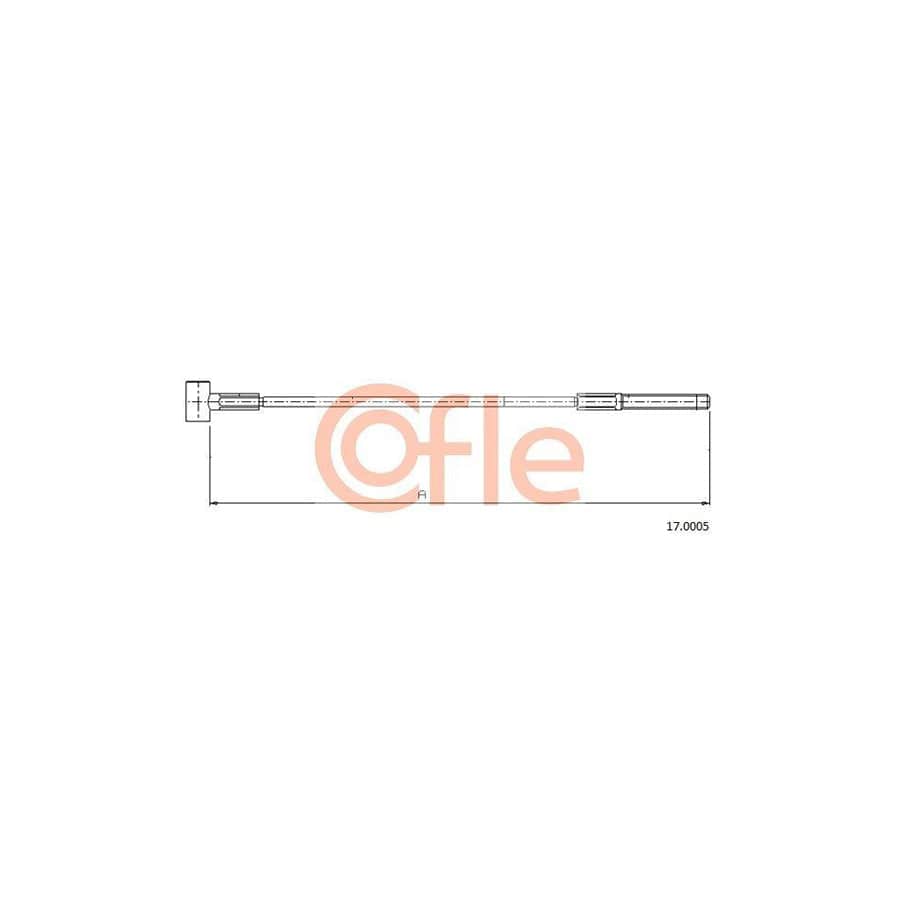 Cofle 15.233 Clutch Cable