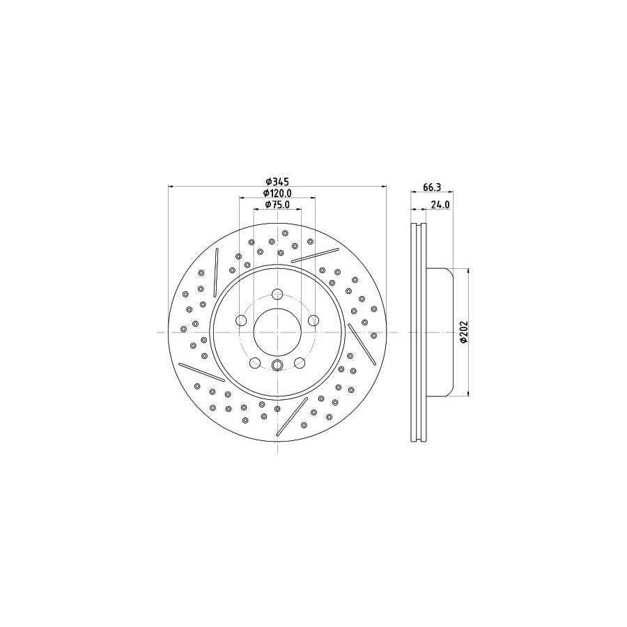 Hella 8MP 376 806-521 Water Pump