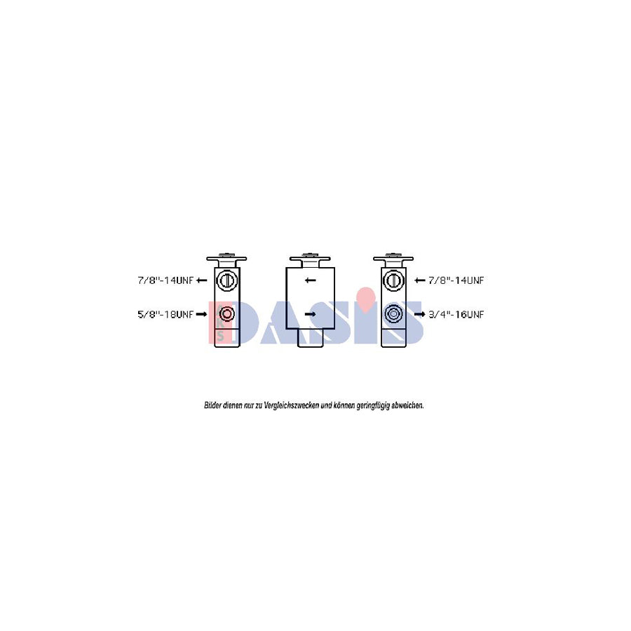 AKS Dasis 840023N Ac Expansion Valve Suitable For Mercedes-Benz S-Class | ML Performance UK