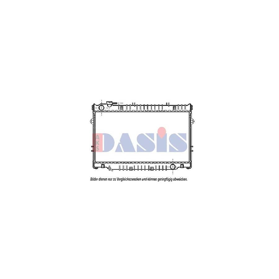 AKS Dasis 213420N Engine Radiator For Toyota Land Cruiser 80 (J80) | ML Performance UK