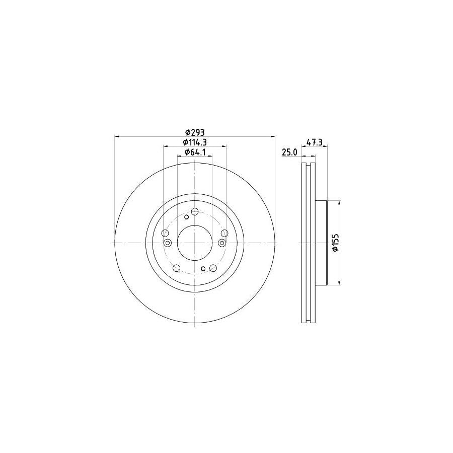 Hella 8MP 376 806-741 Water Pump