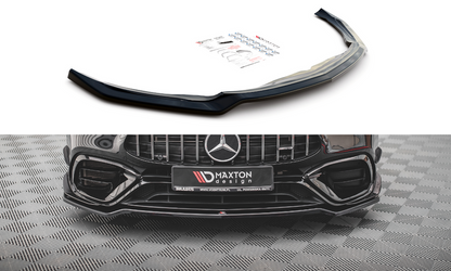 Maxton Design ME-CLA-118-45AMG-FD3T Front Splitter V.3 Mercedes Benz CLA 45 AMG Aero C118 | ML Performance UK Car Parts