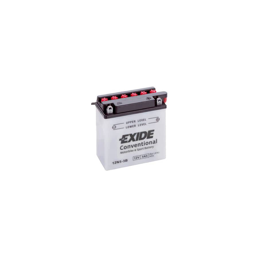 Exide 12N5-3B 12V Conventional Motorcycle Battery | ML Performance UK Car Parts