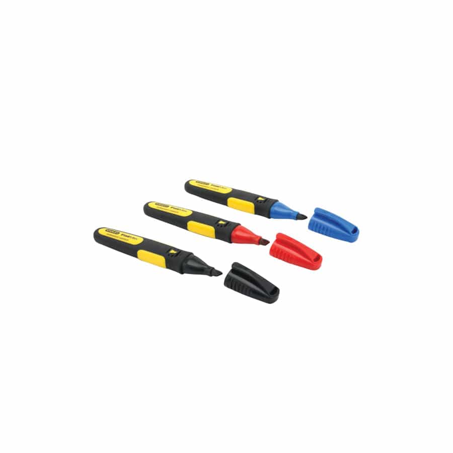 STANLEY® STA047315 FatMax® Chisel Tip Marker (Pack 3) | ML Performance UK