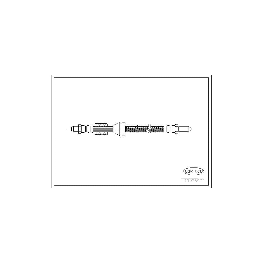 Corteco 19026904 Brake Hose | ML Performance UK