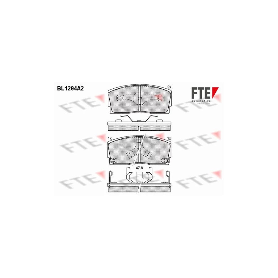 Fte BL1294A2 Brake Pad Set | ML Performance UK Car Parts