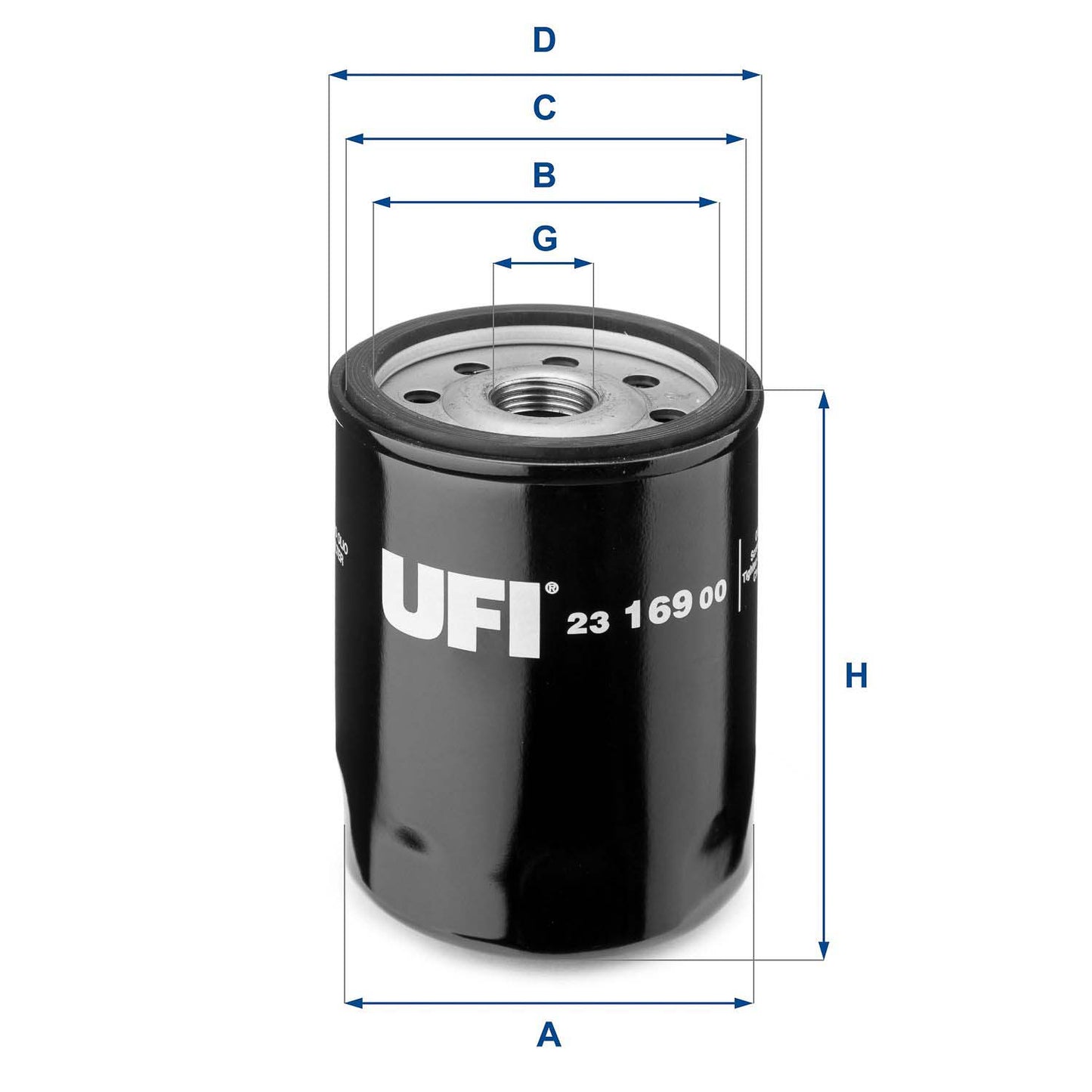 UFI 23.169.00 Oil Filter