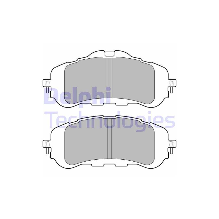 Delphi Lp2506 Brake Pad Set