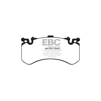 EBC PLK1968 Audi S6 Yellowstuff Pads and Brake Line Performance Pack 2 | ML Performance UK Car Parts