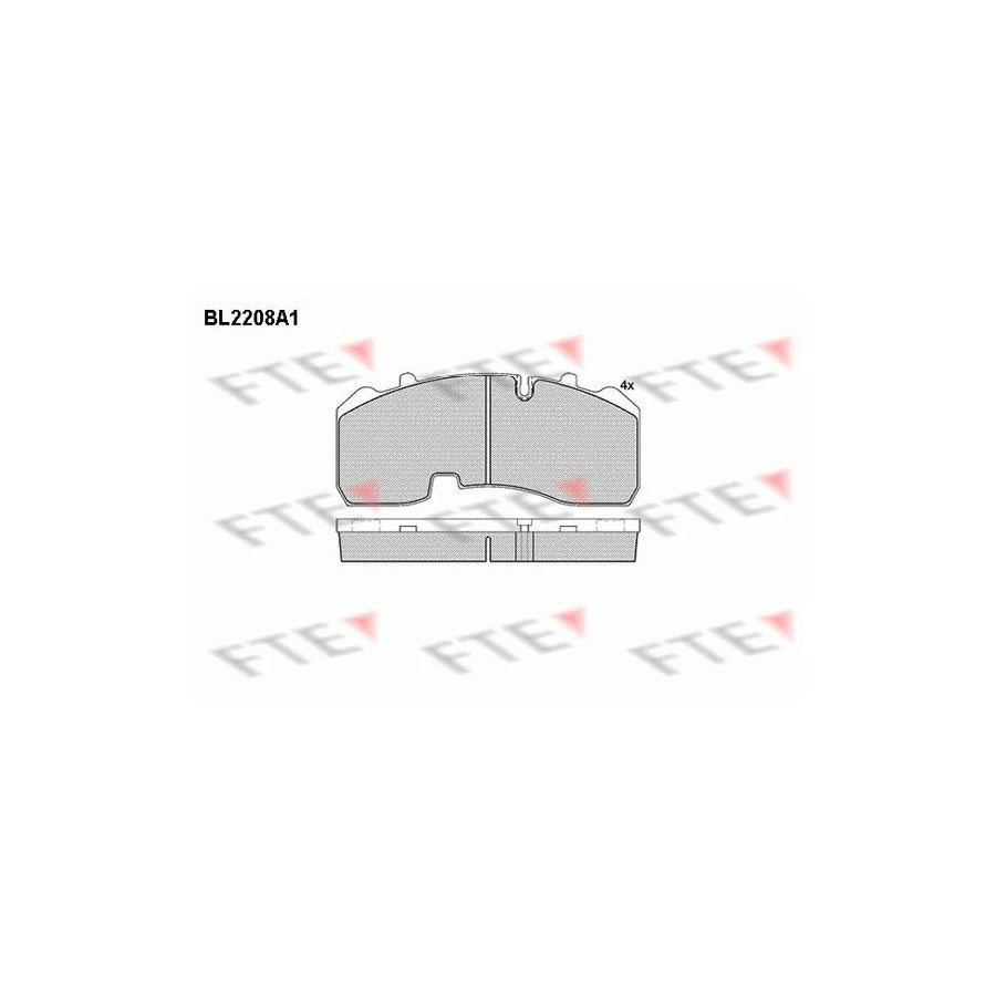 Fte BL2208A1 Brake Pad Set | ML Performance UK Car Parts