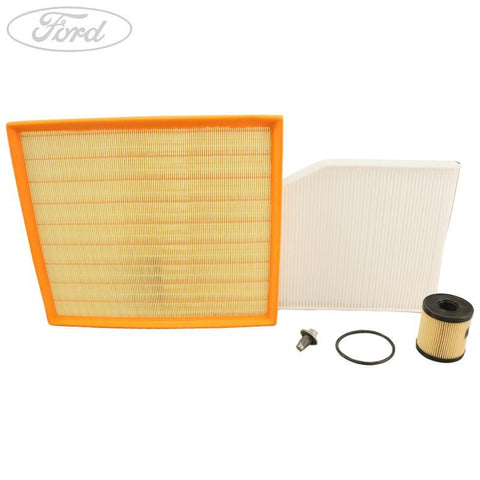 GENUINE FORD 2342375 TRANSIT CUSTOM TDCI SERVICE KIT OIL AIR CABIN FILTER | ML Performance UK