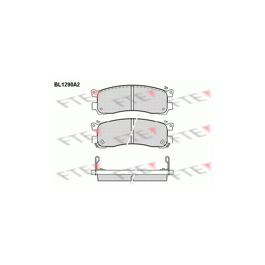 Fte BL1290A2 Brake Pad Set | ML Performance UK Car Parts