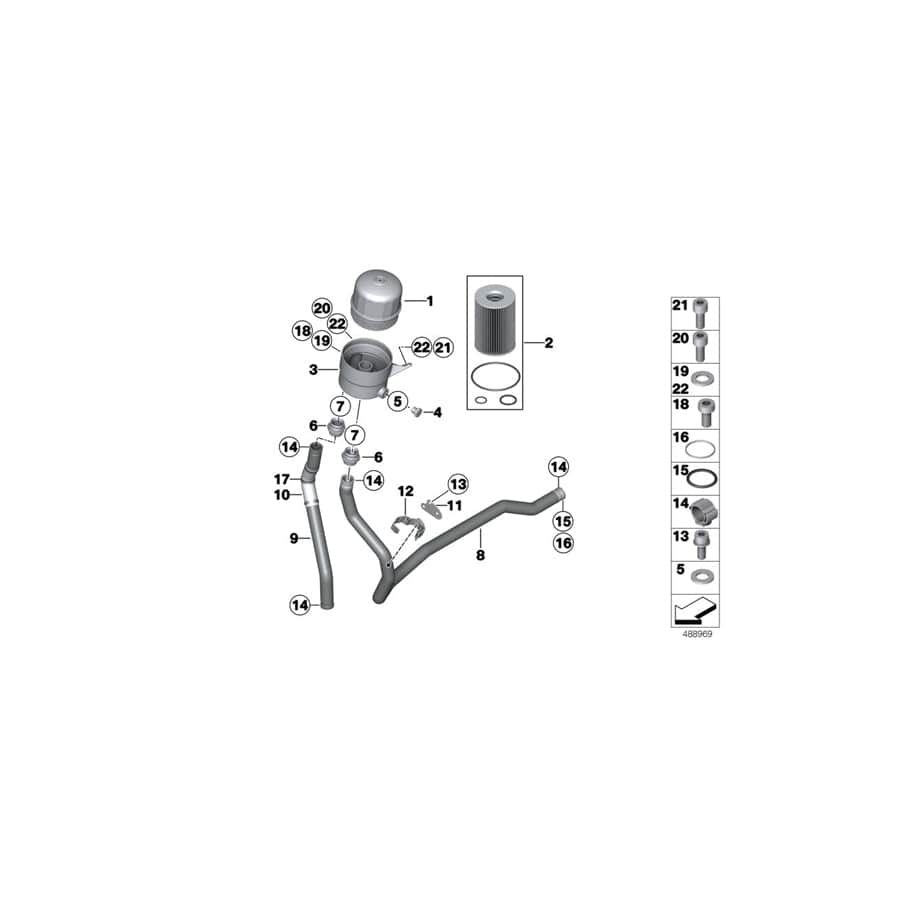 Genuine BMW 11007730332 Washer 6,4 DIN433 A4 (Inc. M6 GT3) | ML Performance UK Car Parts