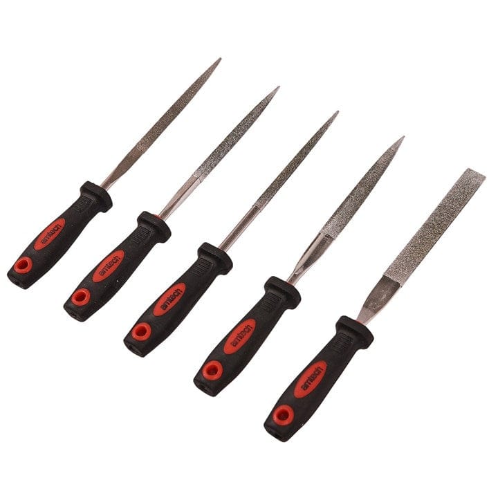 Amtech 5pcs. Diamond File Set In Case | ML Performance DIY & Power Tools