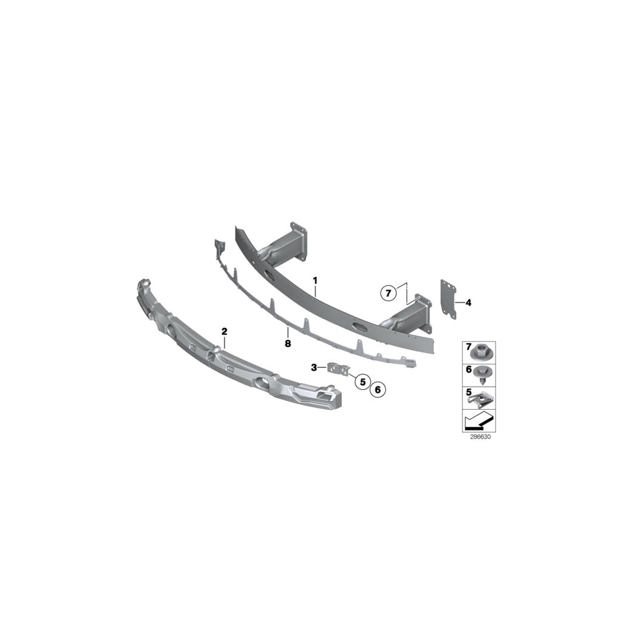 Genuine BMW 51647233750 E89 Spacer Plate 2,0MM (Inc. Z4 18i, Z4 35i & Z4 20i) | ML Performance UK