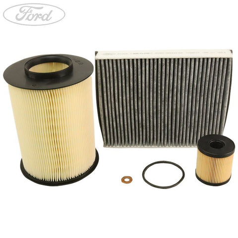 GENUINE FORD 2342368 KUGA TDCI SERVICE KIT OIL AIR CABIN FILTER 140 150 180 | ML Performance UK