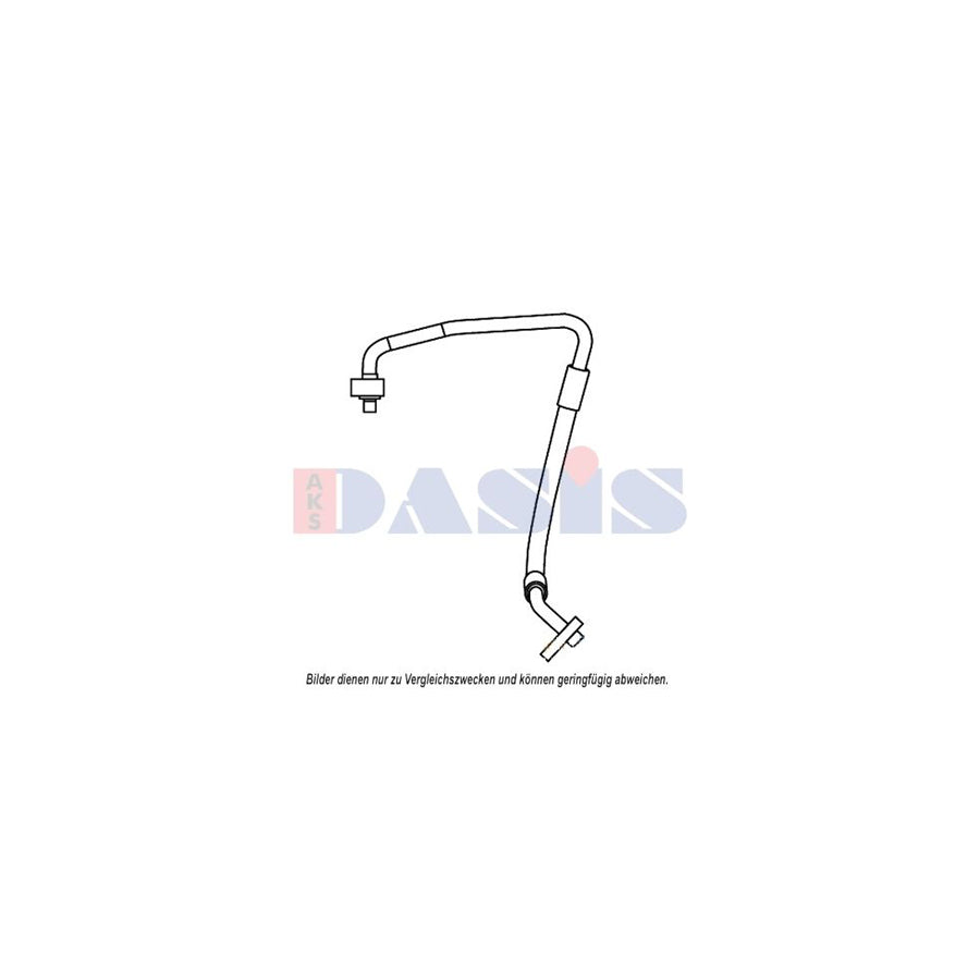 AKS Dasis 885859N High Pressure Line, Air Conditioning | ML Performance UK