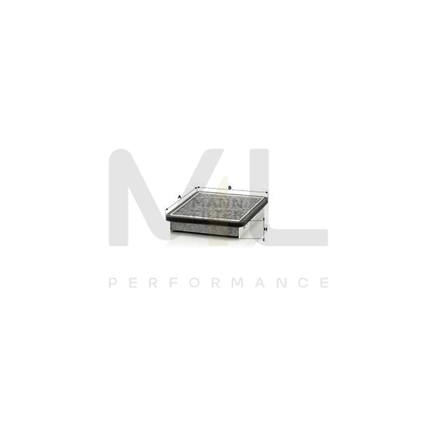 MANN-FILTER CUK 21 006 Pollen filter Activated Carbon Filter | ML Performance Car Parts