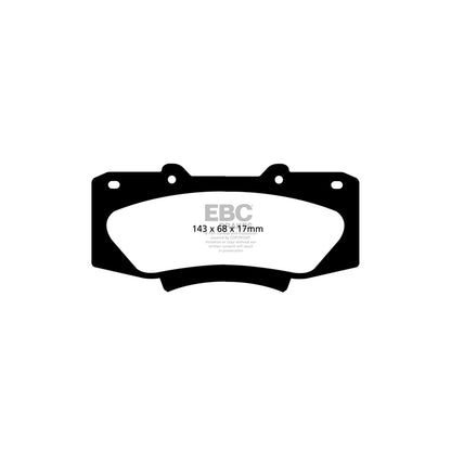 EBC DP62054 Toyota Hi-Lux Greenstuff Front Brake Pads 2 | ML Performance UK Car Parts