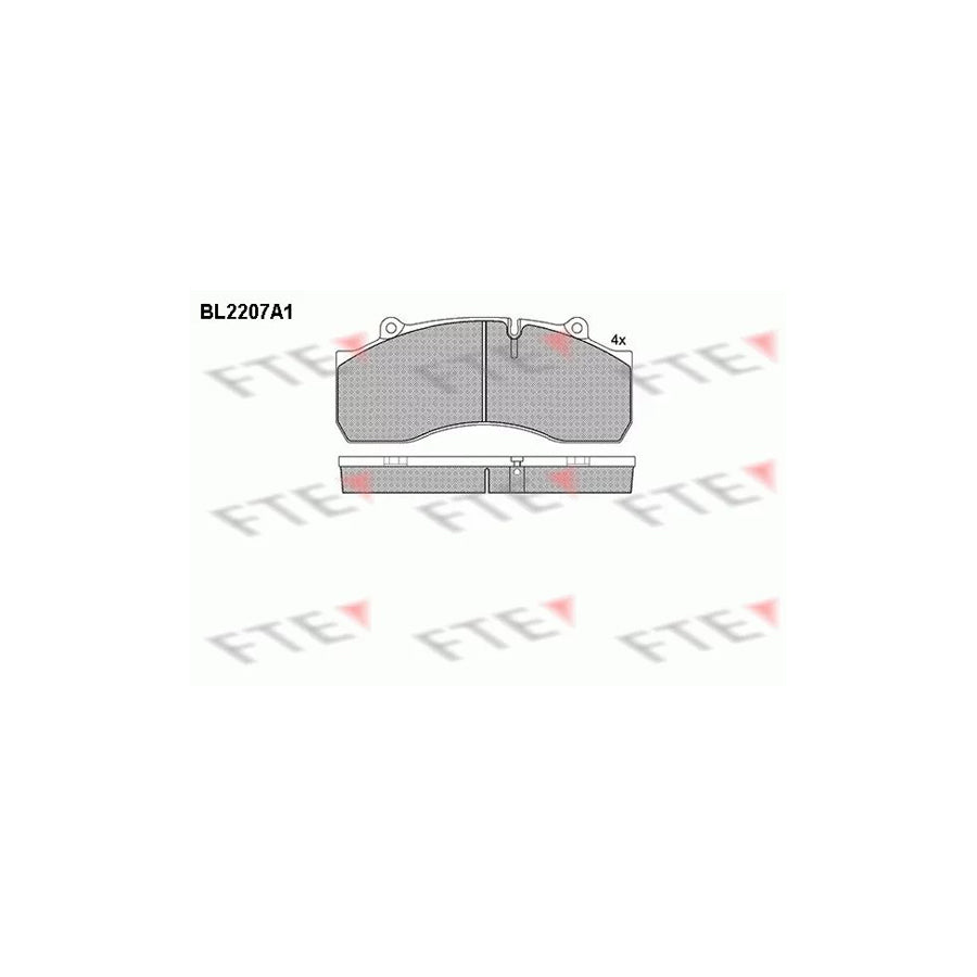 Fte BL2207A1 Brake Pad Set | ML Performance UK Car Parts