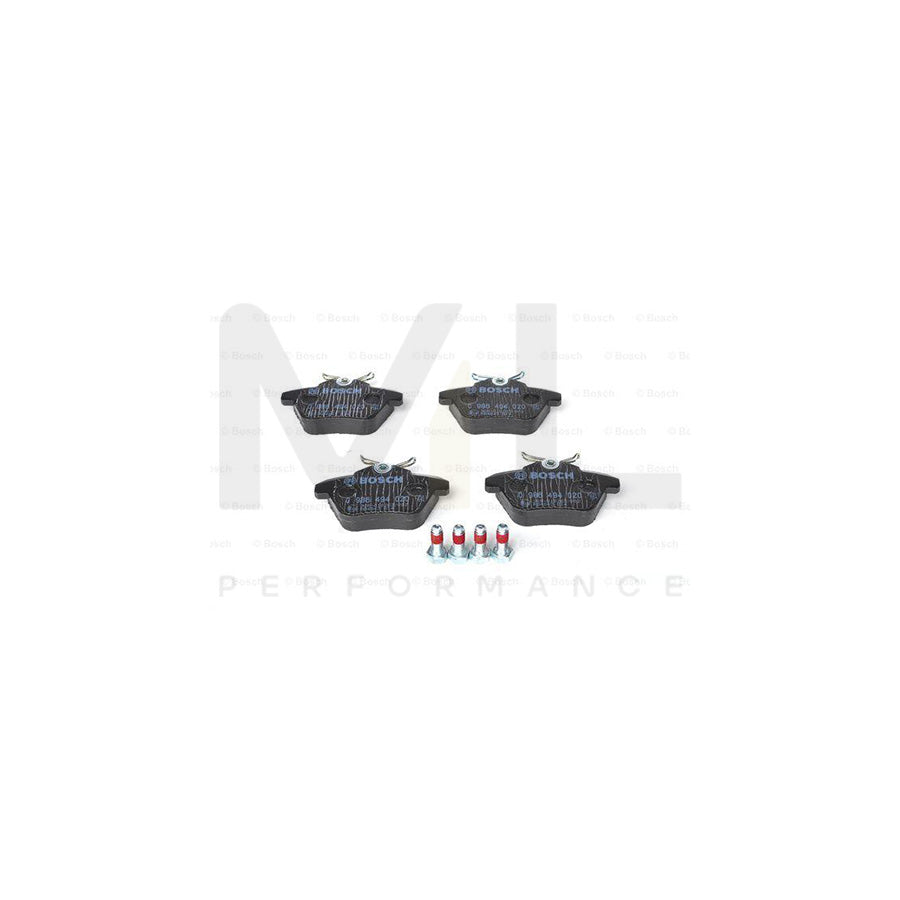 Bosch 0986494020 Brake Pad Set With Anti-Squeak Plate, With Bolts/Screws, With Accessories BP265 | ML Performance Car Parts