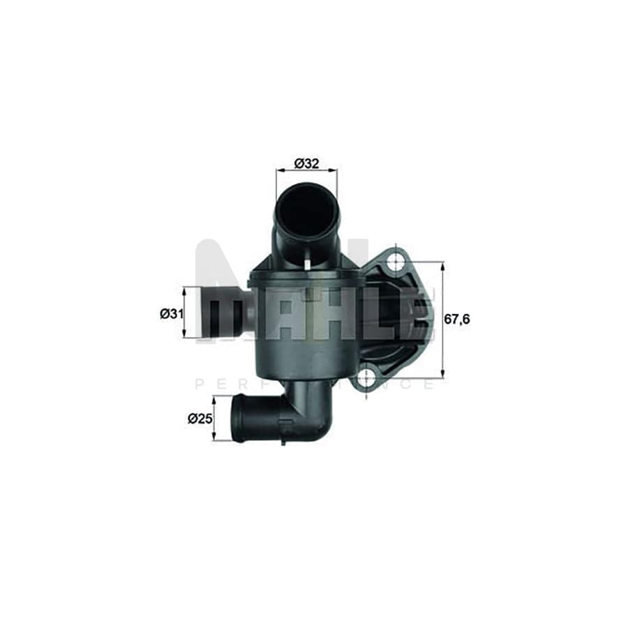 MAHLE ORIGINAL TI 108 82D Engine thermostat for FIAT BRAVA Opening Temperature: 82��C, with seal | ML Performance Car Parts