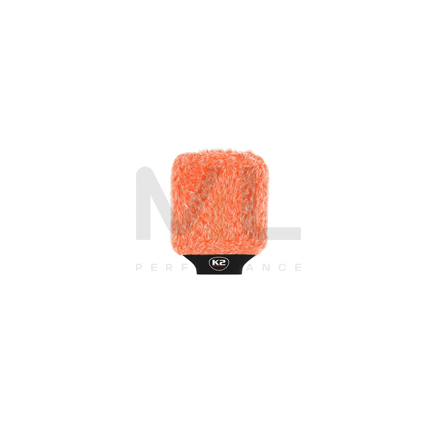 K2 M440 Car wash mitt Microfibre, Orange | ML Performance Car Parts